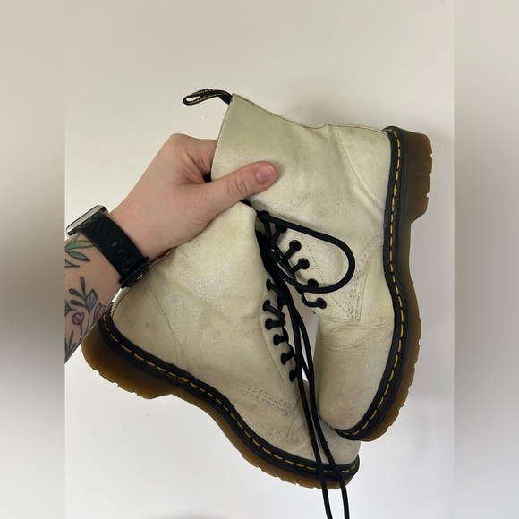 Dr. Martens Pascal Glitter Boots Size 9 - Picture 5 of 9
